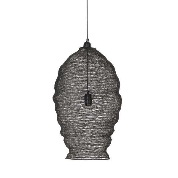 Lampara Mesh Pendants Black lrg 1